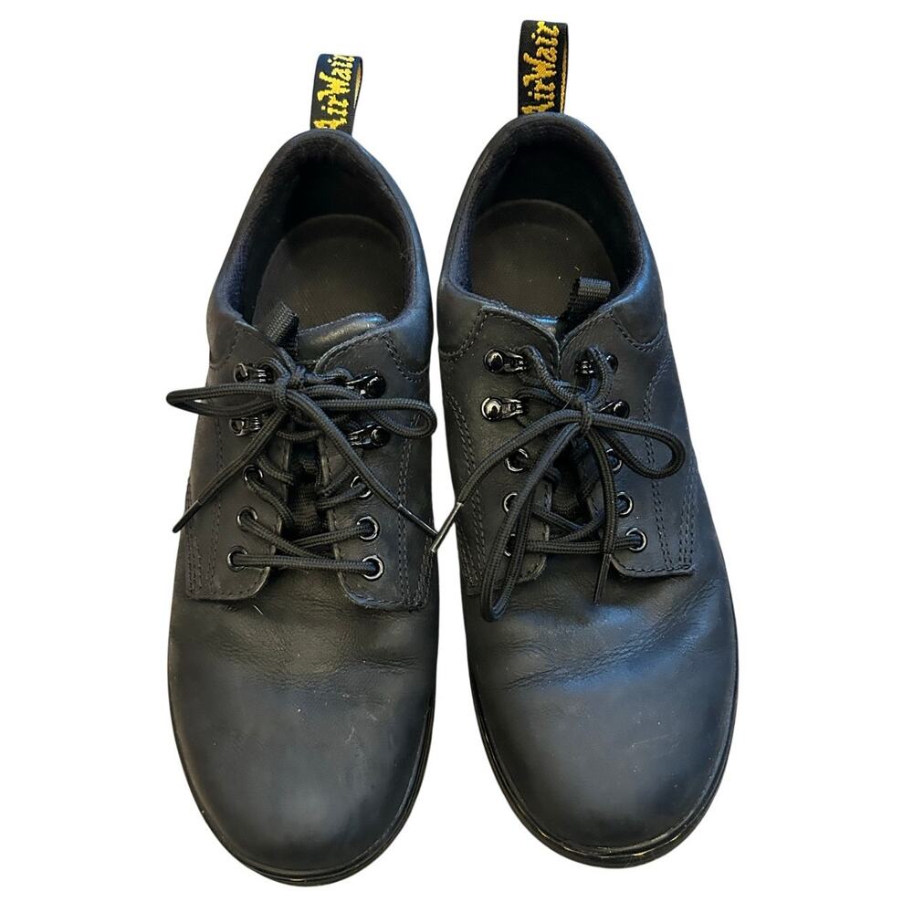 Dr Martens Reeder Wyoming Leather Utility Shoe Black Size 11 M 12 L